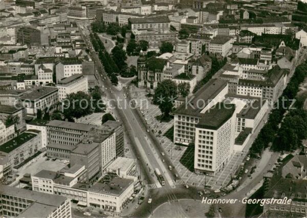 Hannover Georgstrasse Fliegeraufnahme