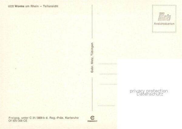 Worms Rhein Fliegeraufnahme – Bild 2