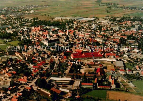 Dillingen Donau Fliegeraufnahme