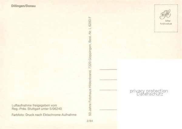 Dillingen Donau Fliegeraufnahme – Bild 2