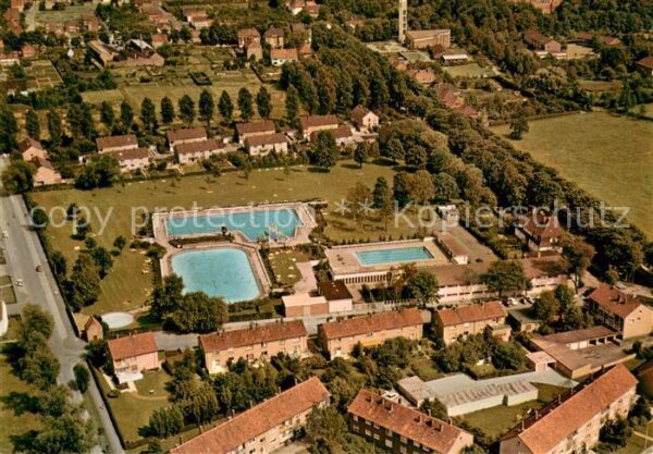 Ahlen Freibad aus der Vogelschau