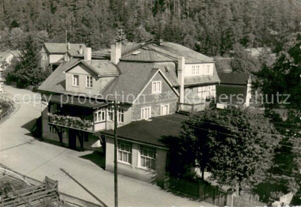 Schwarzburg Thueringer Wald IG Wismut Ferienheim Johann Wolfgang von Goethe