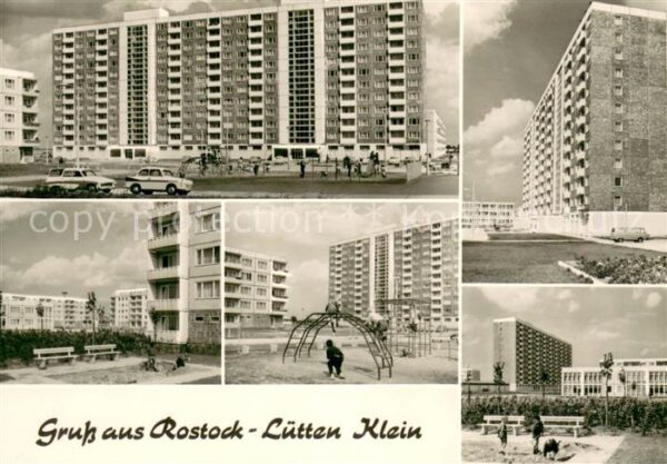 Luetten Klein Wohnsiedlung Hochhaeuser