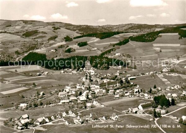 St Peter Schwarzwald Luftkurort Fliegeraufnahme Thorbecke Luftbild