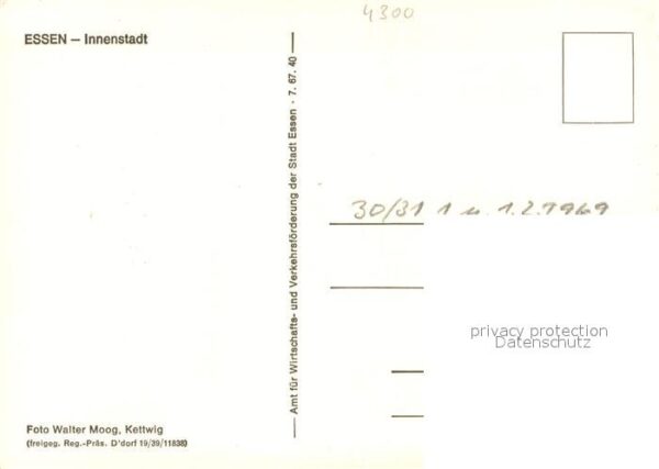 Essen Ruhr Innenstadt Fliegeraufnahme – Bild 2