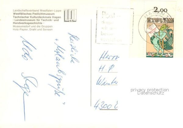 Hagen Westfalen Westfaelisches Freilichtmuseum Museumsdorf Fliegeraufnahme – Bild 2