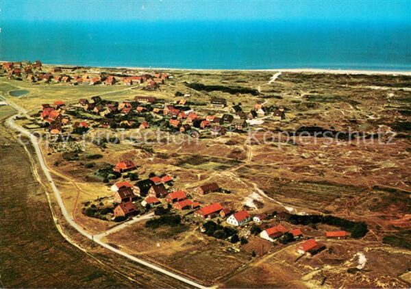 Baltrum Nordseebad Nordseeinsel Fliegeraufnahme
