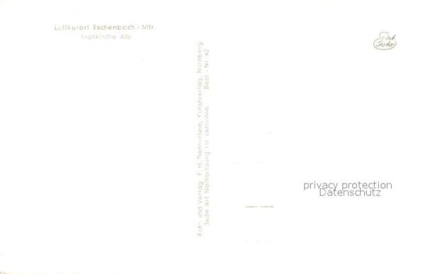 Eschenbach Mittelfranken Fraenkische Alb – Bild 2