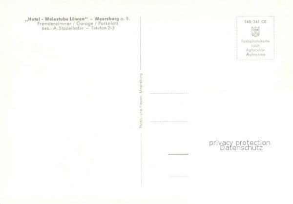 Meersburg Bodensee Hotel Weinstube Loewen – Bild 2