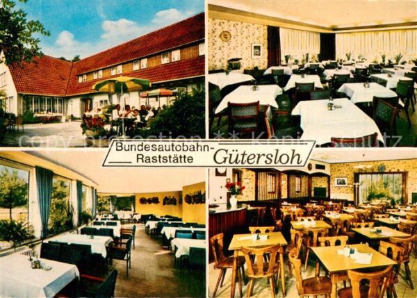 Guetersloh BAB Rasthaus Hotel Gastraeume
