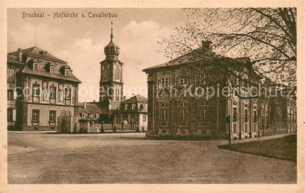 Bruchsal Hofkirche Cavalierbau