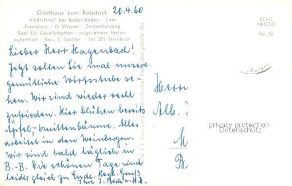 Varnhalt Gasthaus zum Rebstock – Bild 2