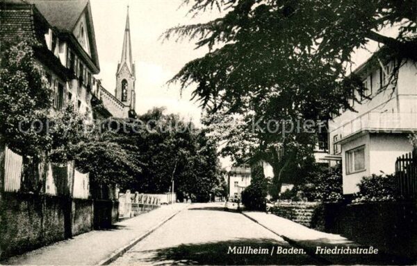 Muellheim Baden Friedrichstrasse