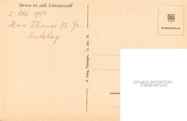 Bernau Schwarzwald Thomahaus – Bild 2