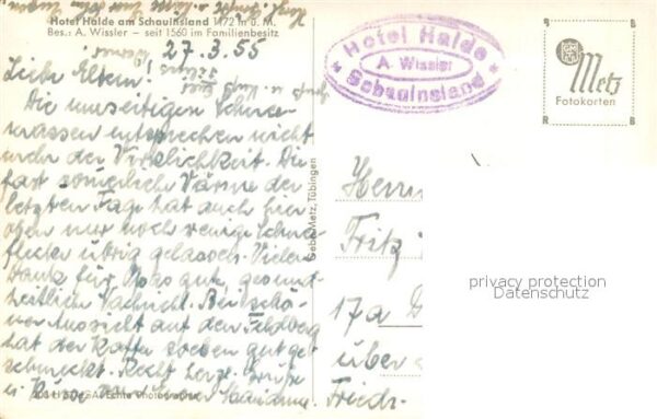 Schauinsland Hotel Halde – Bild 2