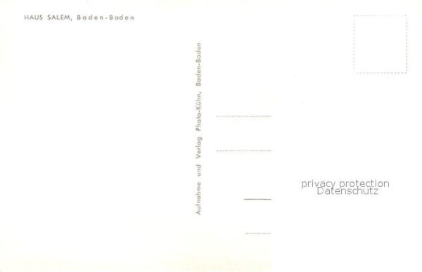 Baden-Baden Haus Salem – Bild 2