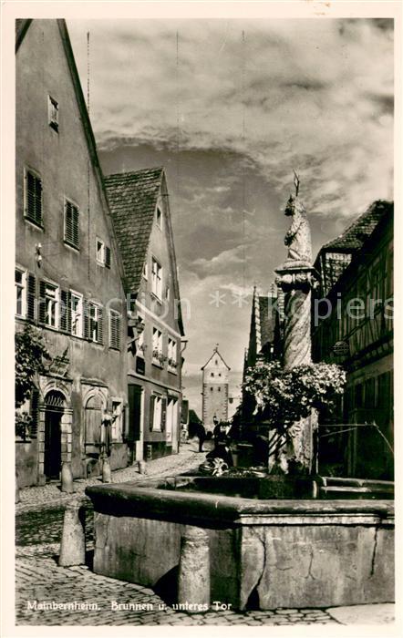 Mainbernheim Brunnen