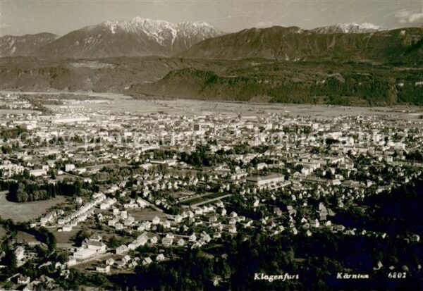Klagenfurt W?rthersee Fliegeraufnahme