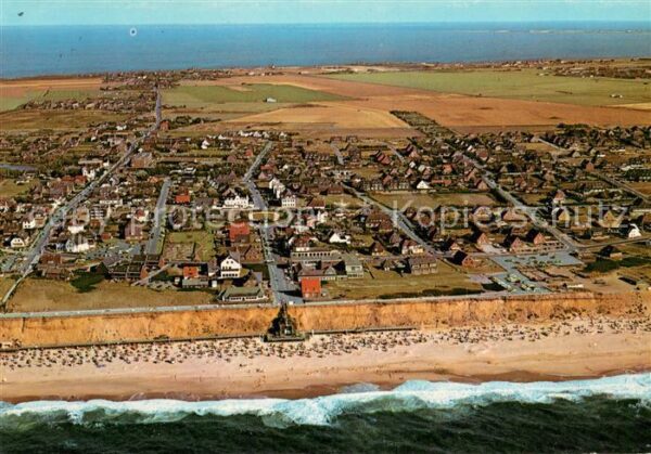 Wenningstedt Sylt Fliegeraufnahme