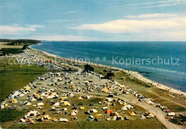 Rettin Campingplatz Fliegeraufnahme