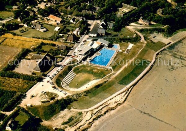 Keitum Sylt Meerwasserschwimmbad Fliegeraufnahme