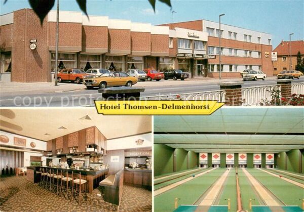 Delmenhorst Hotel Thomsen Bar Kegelbahnen
