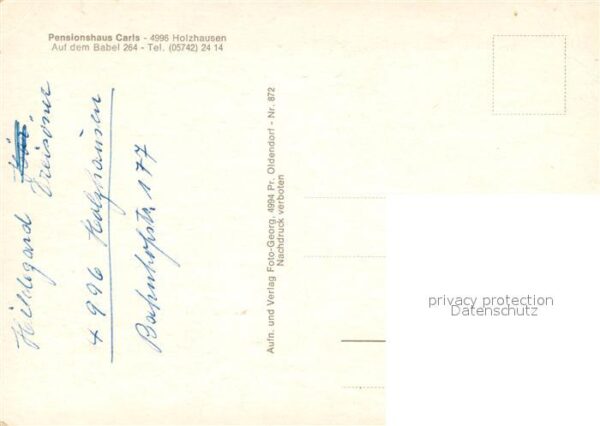 Holzhausen Luebbecke Pensionshaus Carls – Bild 2