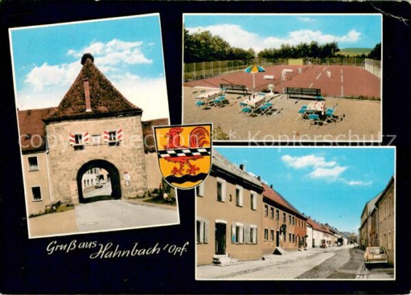 Hahnbach Oberpfalz Stadttor Tennisplatz Dorfstrasse