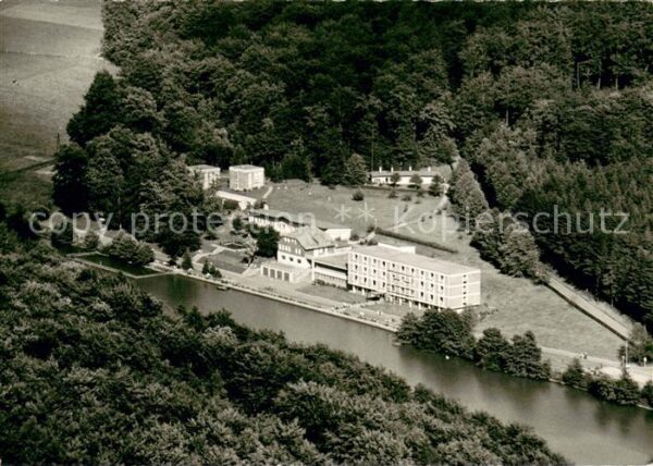 Hirzenhain Wetteraukreis Kurheim Hillersbach Fliegeraufnahme