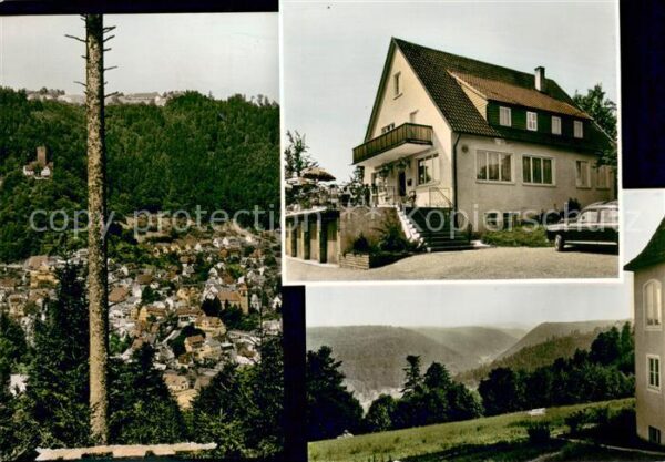 Unterlengenhardt Gasthaus Pension Schwarzwaldhof Panorama