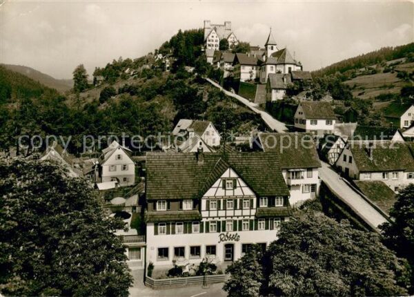 Berneck Altensteig Gasthof Pension zum Roessle