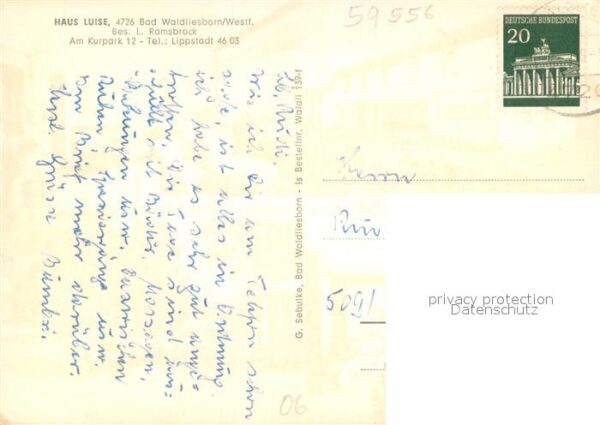 Bad Waldliesborn Haus Luise Gastraeume Park – Bild 2