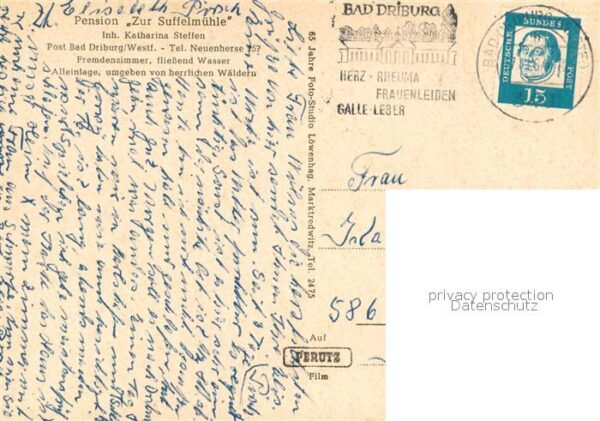 Bad Driburg Pension Zur Suffelmuehle – Bild 2