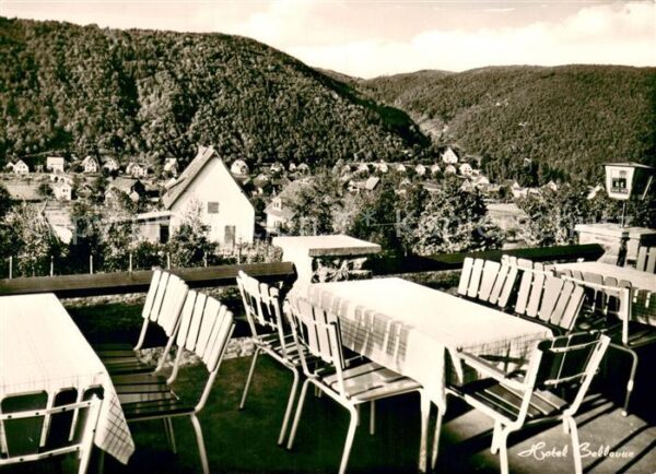 Gemuend Eifel Hotel Bellevue Terrasse