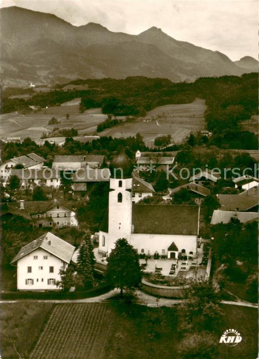 Hoehenmoos Fliegeraufnahme mit Kirche