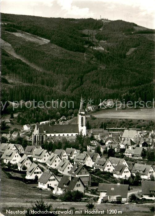 Neustadt Schwarzwald mit Hochfirst