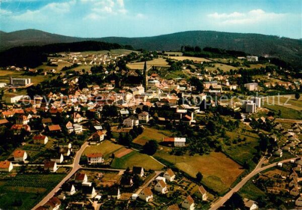 Waldkirchen Niederbayern Fliegeraufnahme