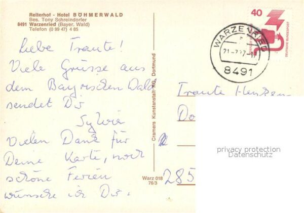 Warzenried Reiterhof Hotel Boehmerwald Fliegeraufnahmen – Bild 2