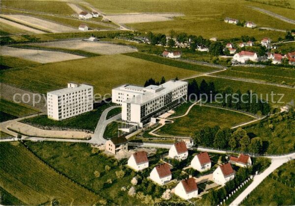 Wertingen Kreiskrankenhaus Fliegeraufnahme