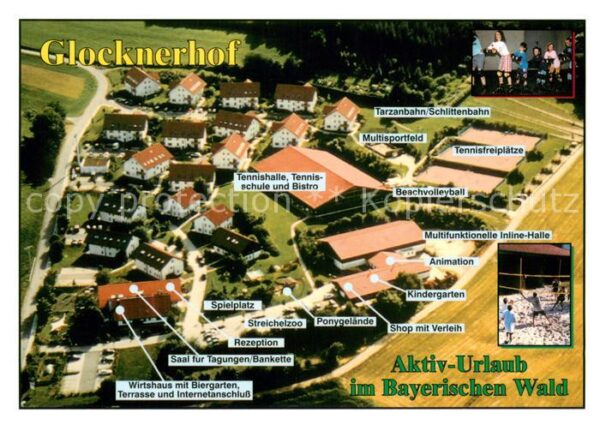 Stamsried Ferienpark Glocknerhof Fliegeraufnahme