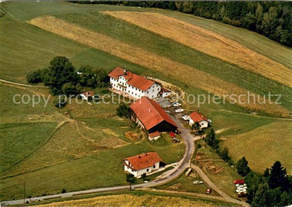 Silbersbach Berggasthaus Zum Osser Fliegeraufnahme