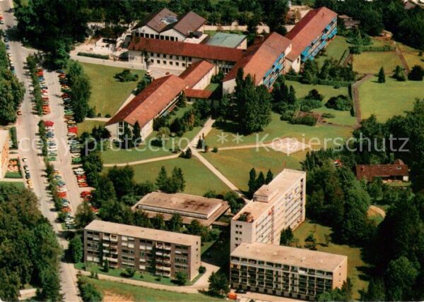 Starnberg Kreiskrankenhaus Starnberg am See Fliegeraufnahme