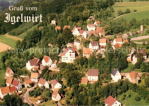 Schnaittach Gasthof Pension Igelwirt Fliegeraufnahme