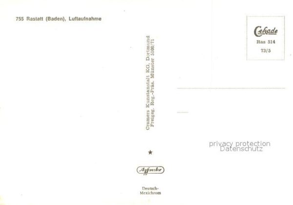 Rastatt Fliegeraufnahme – Bild 2