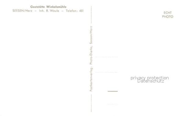 Seesen Harz Gaststaette Winkelsmuehle Gastraeume – Bild 2