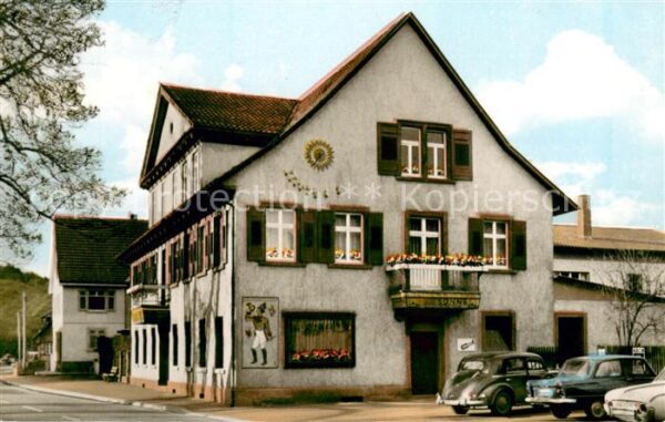 Biberach Baden Brauerei Gasthof Hotel Zur Sonne