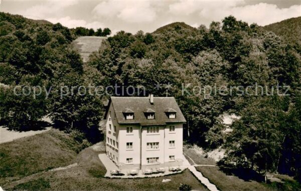 Bad Sulzbach Pension Waldfrieden Fliegeraufnahme