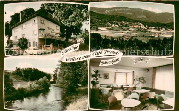Boebrach Cafe Konditorei Franz Triendl Gaststube Panorama Bachlauf