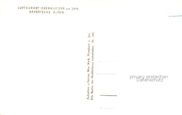 Oberaudorf Inn Alpen Hotel Ortsmotiv – Bild 2