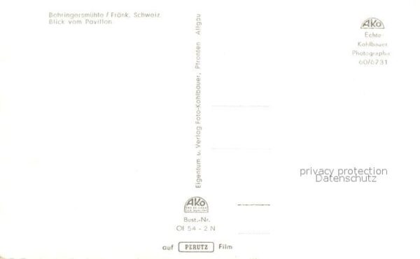 Behringersmuehle Blick vom Pavillon – Bild 2